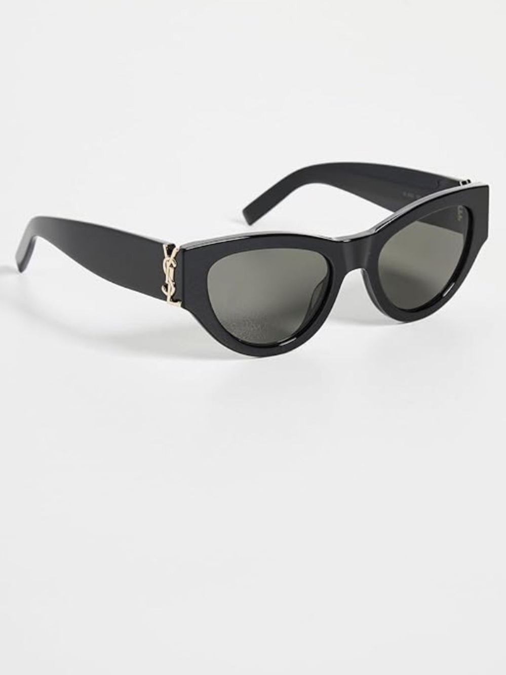 Yves Saint Laurent Black Cat-Eye Sunglasses